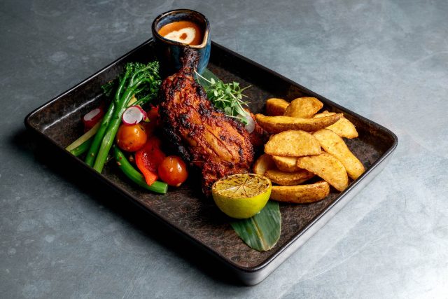 Authentic Indian street food sharing platters for party menus at Masalchi Wembley.